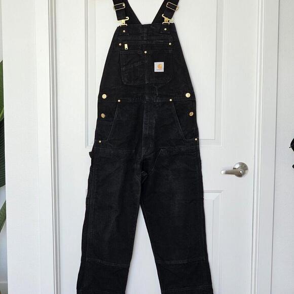 Carhartt Other - Vintage Black Denim Bip Carhartt Y2K Japanes Style Mens Size 36/28